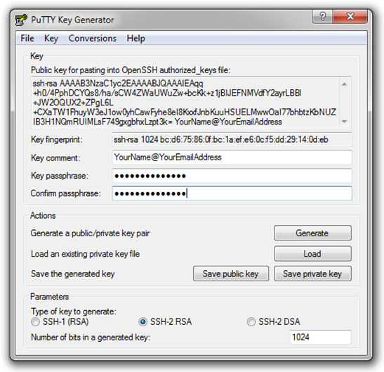 How to generate ssh keys